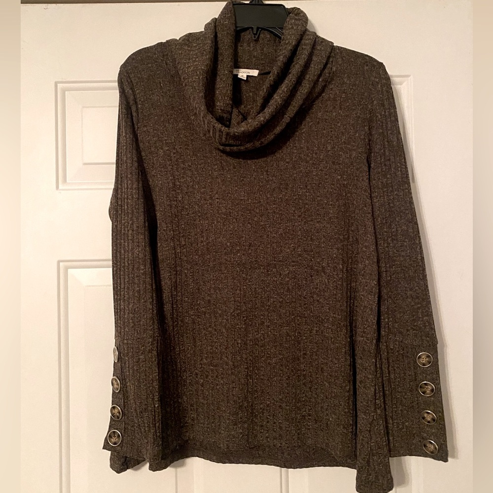 89th and Madison cowl neck. Perfect for your chilly winter days!